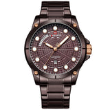 NAVIFORCE Mens Zakelijke Horloges Mode Mannen Luxe Quartz Horloge Datum Display Mannelijke Horloge Waterdicht Klok Relogio Masculino