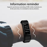 Gezondheid Armband Hartslag Bloeddruk Smart Band Fitness Tracker Smartband Polsbandje voor honor Band 3 fit bit Smart Horloge