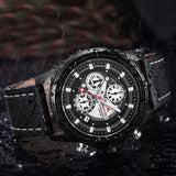 ARMIFORCE Top Merk Luxe Heren Horloges Quartz Militaire Mannen Lederen Sport Horloges Zakelijke mannen Horloge Waterdicht Klok