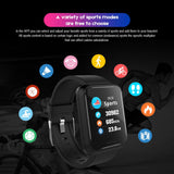 ZEER FiTEK Vmax Sport Smart Horloge Bloeddruk Zuurstof Hartslagmeter Aanpassen Wijzerplaat IP67 Mannen Vrouwen Kids Smartwatch