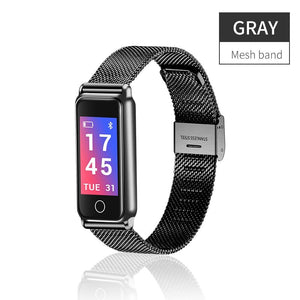 Y8 Smart Armband 0.96 Inch TFT IPS Kleur horloge band ondersteuning Waterdicht IP67 Hartslag Smart Band Stappenteller Fitnes Tracker 2018