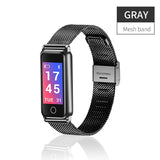 2 ST Y8 Smart Armband 0.96 Inch TFT IPS Kleur horloge band Ondersteuning Waterdicht IP67 Hartslag Smart Band Stappenteller Fitness Tracker