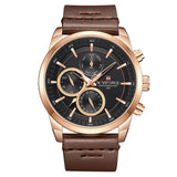 NAVIFORCE Mannen Horloges Top Luxe Merk Waterdichte 24 Uur Datumweergave Quartz Horloge Mannelijke Leer Mode Causale Sport Klok