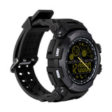 ABAY DX16 mannen Smart Horloge Armband 50 m Waterdichte Stappenteller Bluetooth Verbinding Telefoontje Bericht Alert iOS Android