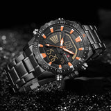 NAVIFORCE Horloge Mannen Mode Toevallige Sport Horloges mannen Militaire Waterdicht Quartz Horloge Mannelijke LED Klok Relogio Masculino