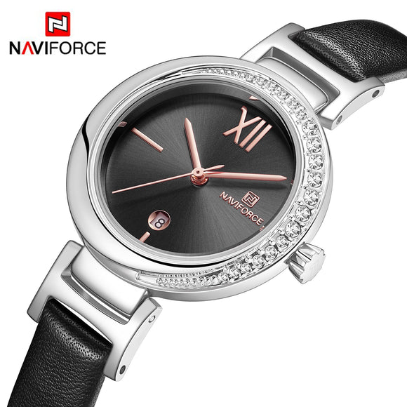 NAVIFORCE Top Vrouwen Merk Horloge Koop Fashion Quartz Dames Horloges Horloge Vrouwen Meisje Jurk Klok Montre Femme reloj mujer