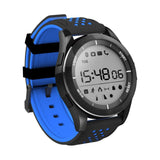 ABAY F3 mannen Bluetooth Smart Horloge IP68 Waterdichte Stap tellen Fitness UV Monitor Remote Foto Camera Android IOS polsband