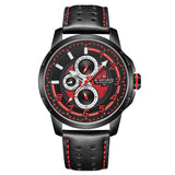 NAVIFORCE Top Merk Luxe Mannen Horloges Mode Militaire Sport Horloge Heren Lederen Quartz Datum Week Analoge Klok Relogio Masculino