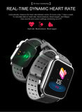 Y6 pro smart watch IP67 waterdicht hartslag bloeddruk gauge stap fitness tracker Android IOS voor xiaomi huawei smartwatch