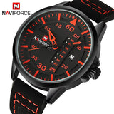 Top Luxe Merk NAVIFORCE Mannen Sport Horloges mannen Quartz Datum Klok Man Lederen Militaire Polshorloge Relogio Masculino