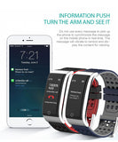 Smart horloge ECG PPG Smart Armband Fitness Tracker IP67 Waterdichte SmartWatch Bloeddruk Zuurstof Monitor Polsband E08 PK mi3