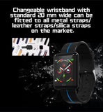 F5 Smart horloge Fitness Tracker Bloeddruk Hartslagmeter Waterdicht Smart Horloge voor Xiaomi Android IOS PK Q9 smart band