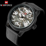 NAVIFORCE Top Luxe Merk Mannen Militaire Sport Horloges heren Quartz Datum Uur Klok Man Nylon Polshorloge Relogio Masculino