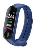 Rovtop M3 Plus Smart Polsbandje Hartslagmeter Smart Armband Horloge FitnessTracker Smart Band Met een vervanging Bandjes