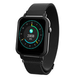 Gratis verzending Y6 pro Bluetooth smart watch real-time hartslag bloed zuurstof druk informatie mannen vrouwen mode sport horloge