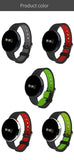 S12 metalen shell dual kleur strap hartslag bloeddruk detectie van multifunctionele sport smart armband Apple en Android