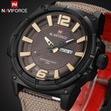 2016 Luxe Merk Mannen Sport Horloges mannen Quartz Uur Dial Datum Klok Man Army Militaire Waterdicht Fashion Casual Pols horloge