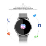 VERYFiTEK Q8 Bloeddruk Zuurstof SmartWatch Hartslagmeter Sport Fitness Horloges IP67 Stappenteller Mannen Vrouwen Slimme Horloge