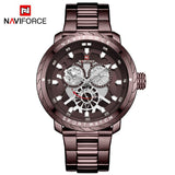 Merk Heren Horloges NAVIFORCE Luxe Mode Sport Horloge Mannen Quartz Klok Man Militaire Waterdicht Horloge Relogio Masculino