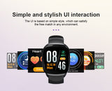 Smart Horloge Waterdicht GT103 Bloeddruk Fitness Tracker Sleep Monitor Muziek Controle Full Screen Touch voor iPhone Android IOS