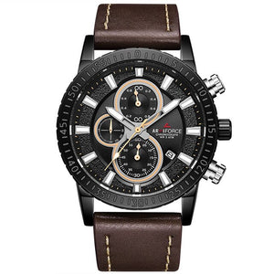 ARMIFORCE TOP Merk Luxe Mannen Horloges Quartz Heren Lederen Horloges Zakelijke mannen Horloge Sport Datum Klok Relogio Masculino