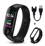 M3plus Smart Polsbandje Slimme Armband met Vervanging Bandjes Smart Band Hartslag Activiteit Fitness Tracker Smart Horloge M3 Pro