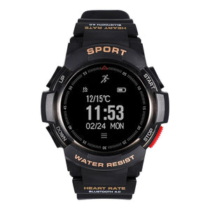 F6 Sport Stappenteller Smart Horloge IP68 Waterdichte Hartslagmeter Fitness Tracker Smart horloge met Multi Sport Mode Android IOS