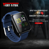 Q9 Smart Horloge Bloeddruk Hartslagmeter IP67 Waterdichte Sport Fitness Trakcer Horloge Mannen Vrouwen Smartwatch Dropship