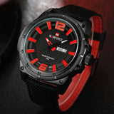 2016 Luxe Merk Mannen Sport Horloges mannen Quartz Uur Dial Datum Klok Man Army Militaire Waterdicht Fashion Casual Pols horloge