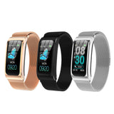 AK12 Vrouwen smart watch waterdicht hartslag stopwatch wekker fitness tracker swim horloges Android IOS vervangbare band