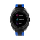 Mannen L3 smart watch Bluetooth call hartslag slaap monitoring alarm bericht herinnering afstandsbediening voor Android IOS smartphone