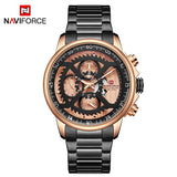 NAVIFORCE Horloge Mannen Mode Toevallige Sport Horloges Topmerk Waterdichte Militaire Quartz 24 Uur Wijzerplaat Mannelijke Klok Relogio Masculino