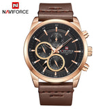 Mannen NAVIFORCE Horloges Top Merk Mens Fashion Quartz Sport Horloges mannen Waterdichte Polshorloge Mannelijke Datum Klok Relogio Masculino