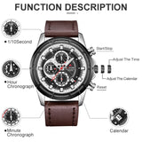 Top ARMIFORCE Luxe Merk Mannen Horloges Quartz Militaire Heren Lederen Sport Horloges Zakelijke mannen Horloge Waterdicht Klok