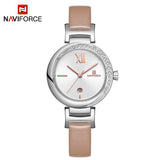 Top NAVIFORCE Vrouwen Merk Horloge Koop Fashion Quartz Dames Horloges Horloge Vrouwen Meisje Jurk Klok Montre Femme reloj mujer