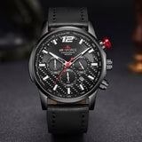 ARMIFORCE Brand Mannen Horloges Lederen Sport Horloges Quartz heren Horloge Mannelijke Datum Waterdicht Klok Relogio Masculino