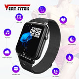 VERYFiTEK Bloeddruk Zuurstof Smart Horloge Hartslagmeter IP67 Fitness Armband Horloge Vrouwen Mannen Smartwatch voor IOS Android