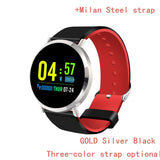 Vrouwen mannen smart watch aquarel screen sport hartslag bloeddruk fitness tracker alarm informatie herinnering PK M3 B05 Y5