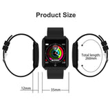 Wearable apparaat M39 smart watch fitness stappenteller tracker hartslag bloeddruk waterdicht horloge voor Android IOS horloges