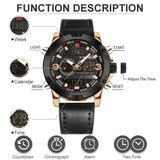 NAVIFORCE Luxe Merk Mannen Militaire Sport Horloges Heren LED Analoge Digitale Horloge Mannelijke Leger Lederen Quartz Klok Relogio Masculino