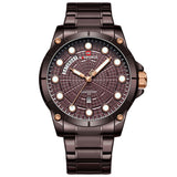 NAVIFORCE Mens Zakelijke Horloges Mode Mannen Luxe Quartz Horloge Datum Display Mannelijke Horloge Waterdicht Klok Relogio Masculino