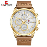 Mannen NAVIFORCE Horloges Top Merk Mens Fashion Quartz Sport Horloges mannen Waterdichte Polshorloge Mannelijke Datum Klok Relogio Masculino