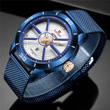 Mannen NAVIFORCE Horloges Top Merk Mens Fashion Sport Horloges mannen Waterdichte Quartz Horloge Mannelijke Datum Klok Relogio Masculino