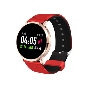 Vrouwen mannen smart watch aquarel screen sport hartslag bloeddruk fitness tracker alarm informatie herinnering PK M3 B05 Y5