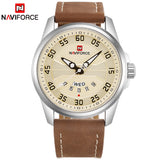 NIEUWE Luxe Merk NAVIFORCE Mannen Mode Sport Horloges mannen Quartz Klok Man Lederen Militaire Polshorloge relogio masculino