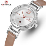 Top NAVIFORCE Vrouwen Merk Horloge Koop Fashion Dames Horloges Quartz Horloge Vrouwen Meisje Jurk Klok Montre Femme reloj mujer