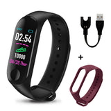 M3 Plus Smart Armband Hartslag Bloeddruk Gezondheid Waterdicht Smart Horloge M3 Pro Bluetooth Horloge Polsband Fitness Tracker