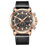 NAVIFORCE Luxe lederen Horloges Fashion Brand Chronograaf Sport Horloge Relogio Masculino