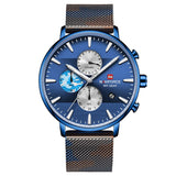 NAVIFORCE Top Mannen Horloge Merk Luxe Mode Quartz Heren Horloges Waterdichte Sport Stalen Militaire Polshorloge Relogio Masculino