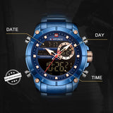 Mannen Horloges NAVIFORCE Top Merk Luxe Mode Militaire Quartz Heren Horloge Waterdicht Sport heren Polshorloge Relogio Masculino